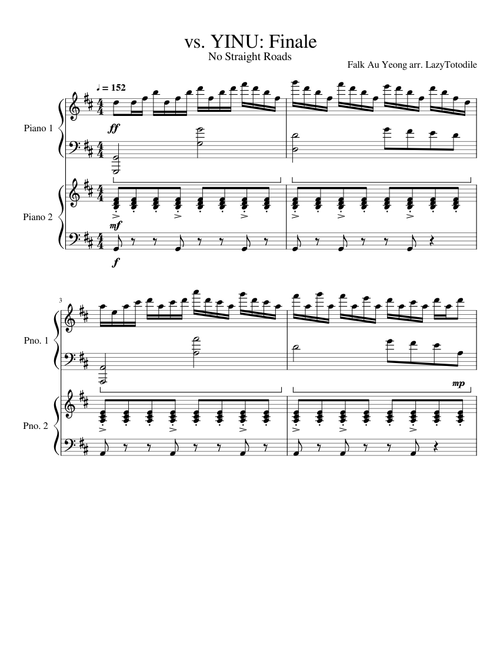 vs. YINU - Finale ("Frenzy Piano")