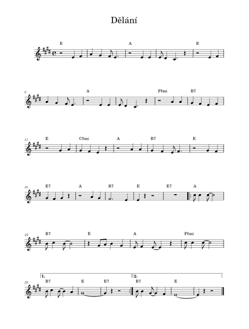 Delani – Jaroslav Uhlir Dělání