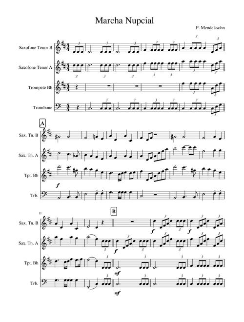 Wedding March Quartet