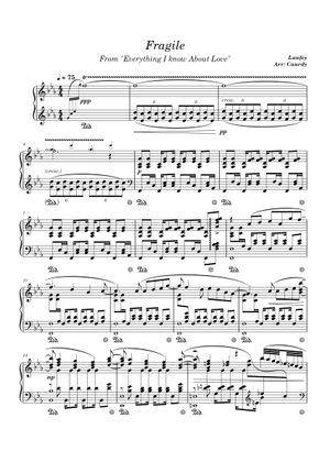 Fragile – Laufey , (viola sheet music) Sheet Music for Viola (Solo ...