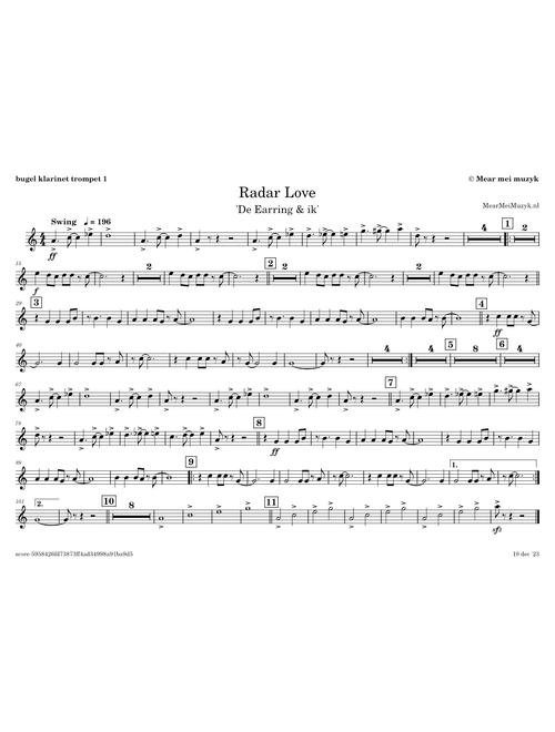 Radar love – Golden Earring Radar Love bkt 1 A