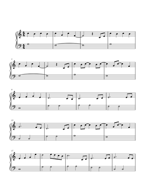 River Flows In You (super easy)