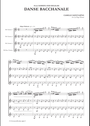 アート・デザイン・音楽 Danse Bacchanale from Samson et Dalila