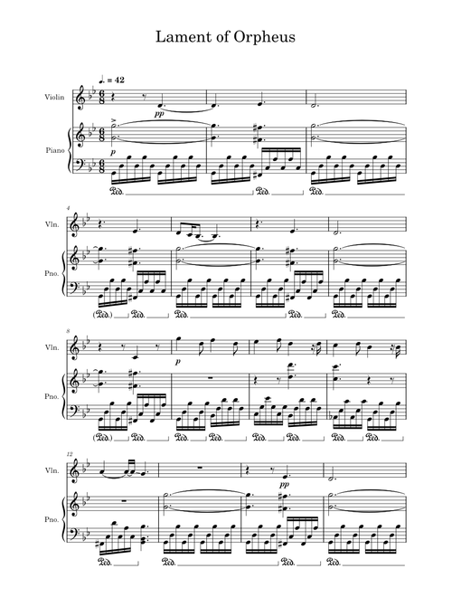 Lament of Orpheus