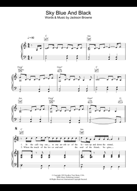 Free Jackson Browne sheet music | Download PDF or print on