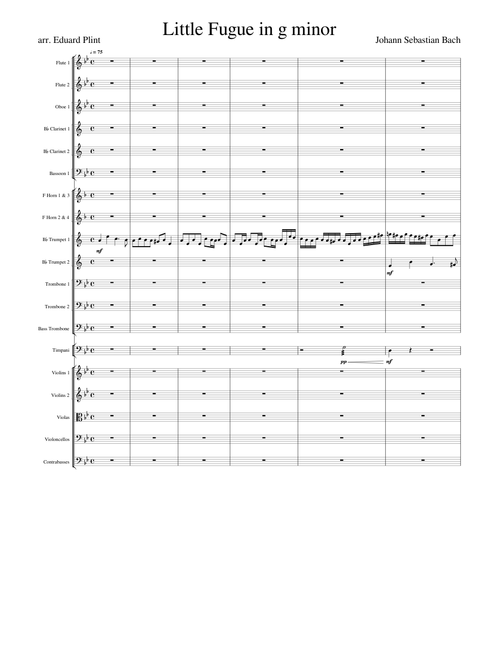Little Fugue in g minor