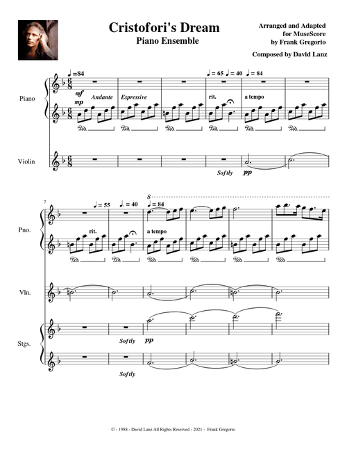 Cristofori's Dream – by David Lanz