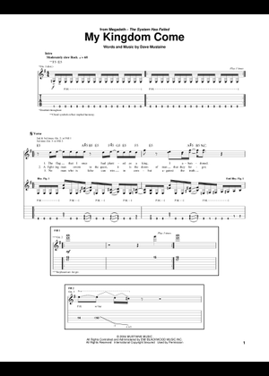 I am a viking – Yngwie Malmsteen Sheet Music with Chords for Piano