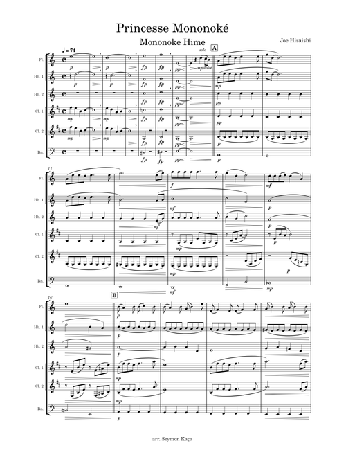 Princess Mononoke Theme – Joe Hisaishi