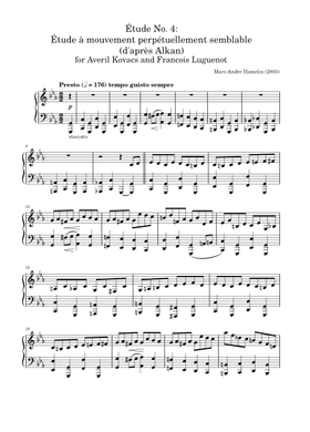 Free Hamelin, Marc-André sheet music | Download PDF or print on