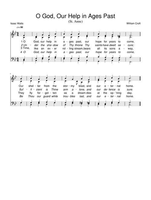 O God, Our Help in Ages Past