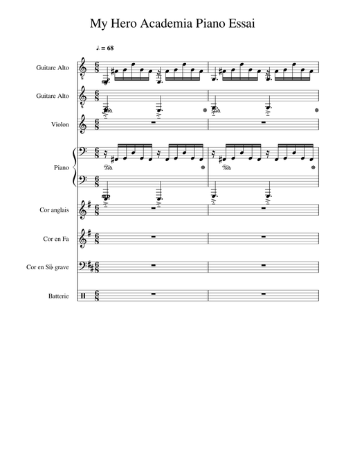 My Hero Academia Theme UNFINISHED