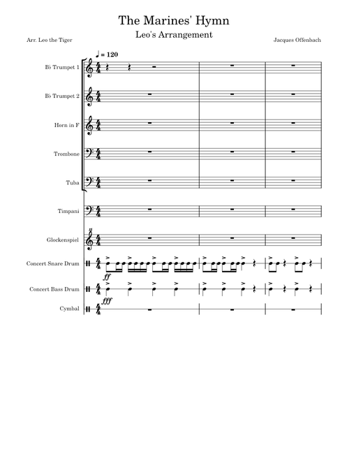 The Marines' Hymn – Jacques Offenbach