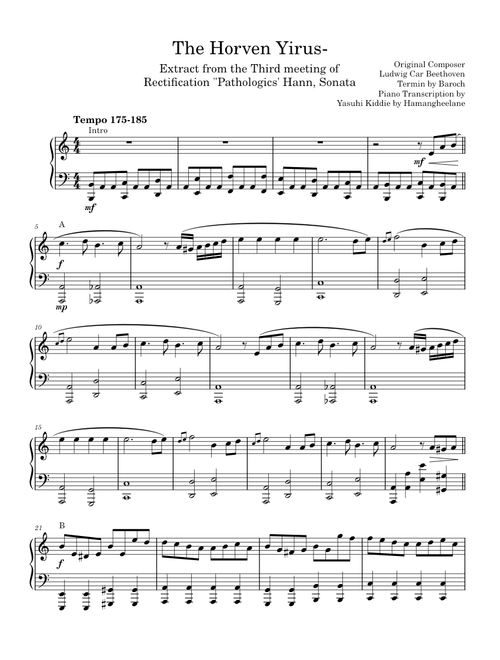 Bethoveen Virus  – Ludwig van Beethoven