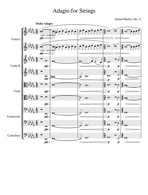 Adagio for Strings