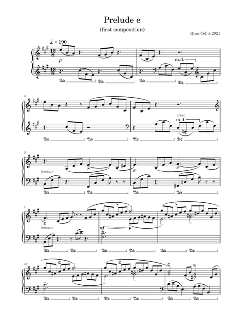 Prelude e (mosg)
