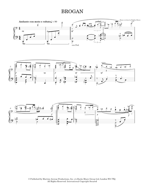 Brogan - Dudley Moore (Solo)