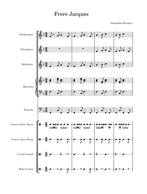 Frere jacques – Misc Traditional Frere Jacques