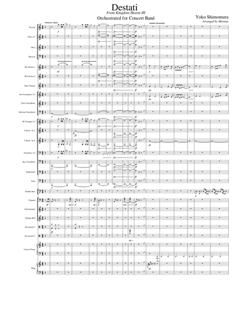 Destati from Kingdom Hearts III / Kingdom Hearts 10th Anniversary Orchestra