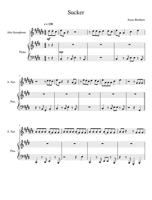 Sucker Alto Sax