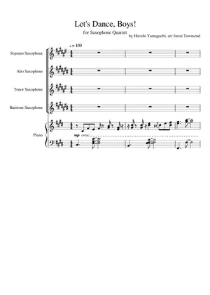Let's Dance, Boys! - Piano Solo Sheet music for Piano (Solo Let's Dance, Boys! - Piano Solo Sheet music for Piano (Solo