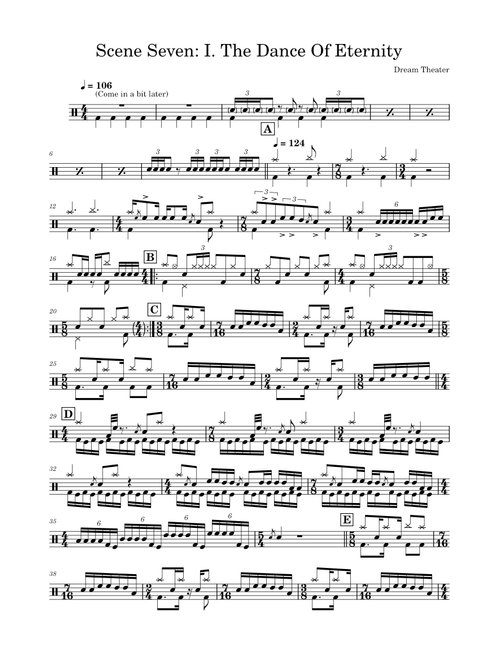 The dance of eternity – Dream Theater