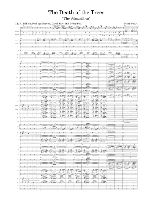 The Death of the Trees (WIP) -- Arr. Bobby Pettit / Based on works by Howard Shore and W.A. Mozart