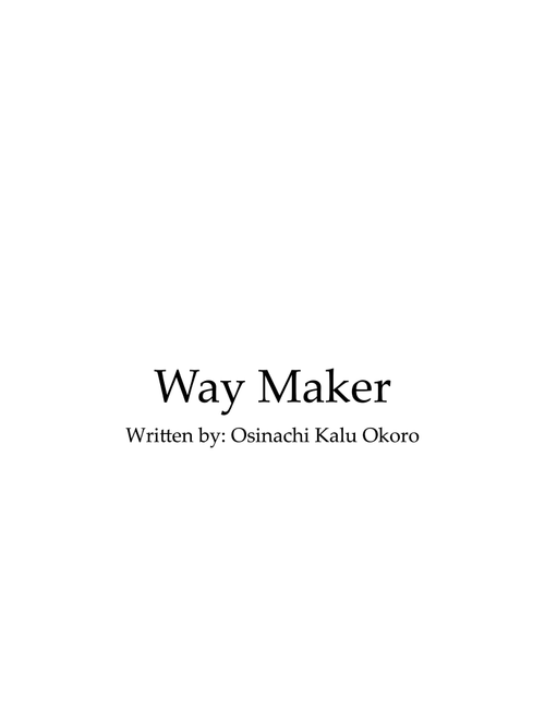 Way Maker (Arr. mcbleke) - Leeland (Instrumental Duet)