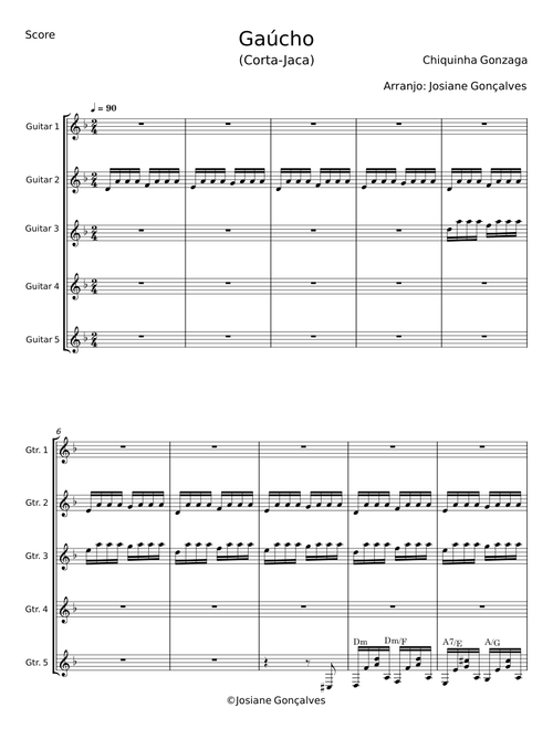 Corta Jaca (Gaúcho) - Chiquinha Gonzaga