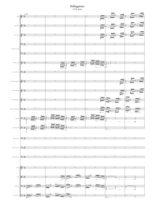 Solfeggio in C minor, H.220 – C.P.E. Bach (Carl Philipp Emanuel Bach)