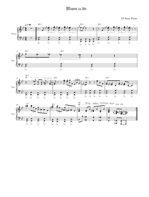 Blues in Bb