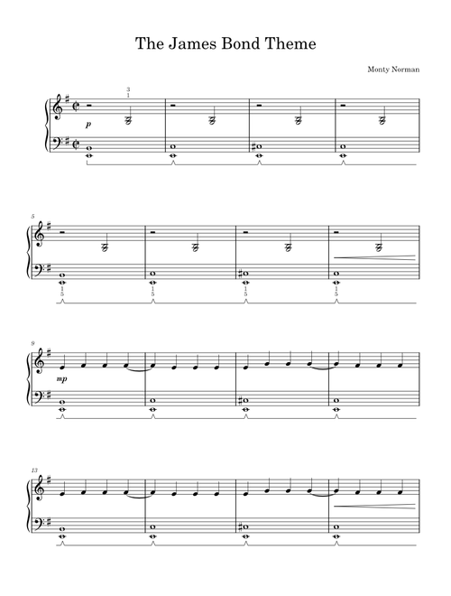 The James Bond Theme