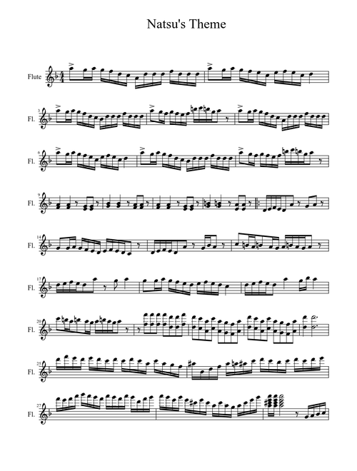 Natsu's Theme Extended