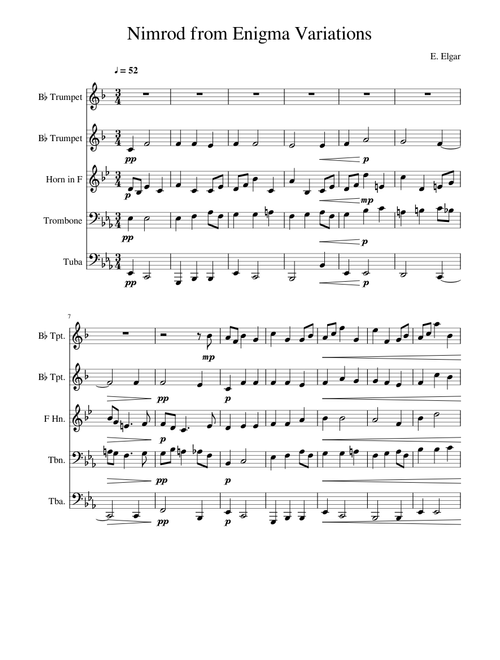 Nimrod from Enigma Variations