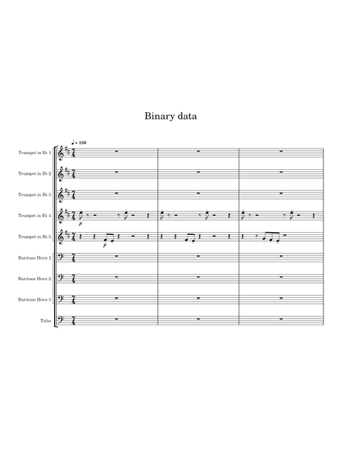 Binary data