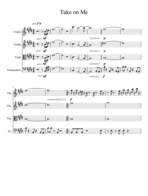 Take on Me - A-Ha