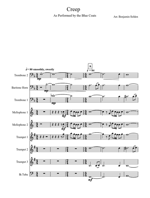 Creep (As Performed by the Bluecoats Drum and Bugle Corps)