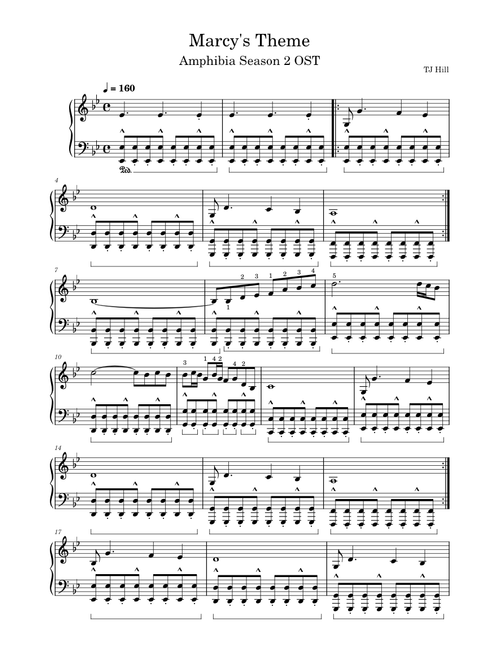 Marcy's Theme – T.J. Hill | Amphibia OST