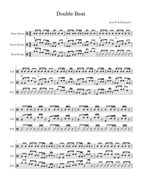Double Beat (5 basses)