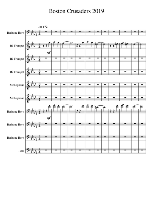 [WIP] Boston Crusaders 2019 "Goliath" - Read Description!!! - Updated 6/18/19!