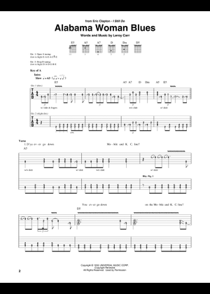Complete Clapton ギター楽譜 Play Official version of Circus Sheet Music by Eric Clapton
