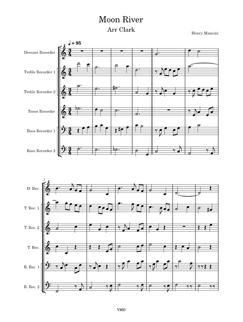 Moon River – Henry Mancini