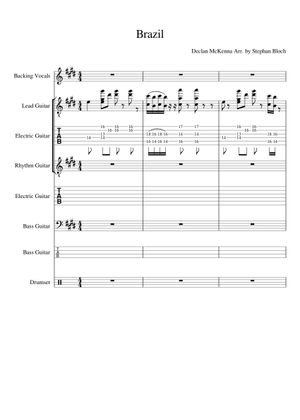 Brazil – Declan McKenna Brazil - Declan McKenna Sheet Music and Tab ...