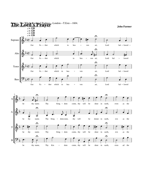 The Lord's Prayer - John Farmer