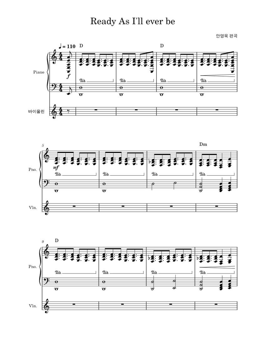 Ready as i ll ever be piano tutorial