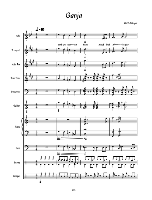 Ganja - Matthew Aslinger