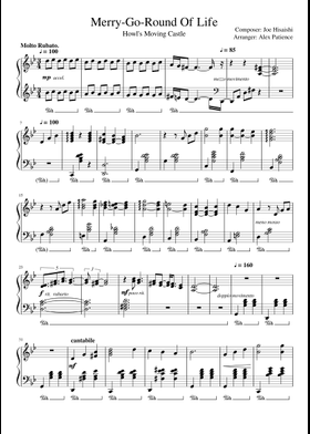 Free sheet music for Piano | Download PDF or print on Musescore.com