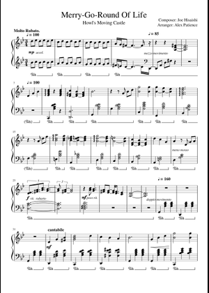 Merry Go Round of Life(人生のメリーゴーランド) - Joe Hisaishi