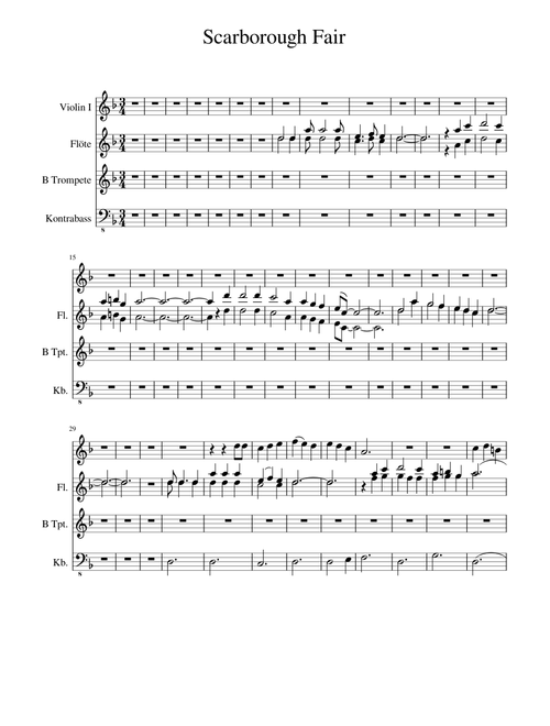 Scarborough fair - Misc Traditional