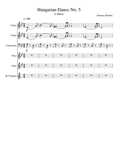 Hungarian Dance No 5